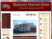 Tablet Screenshot of mattesonfh.com